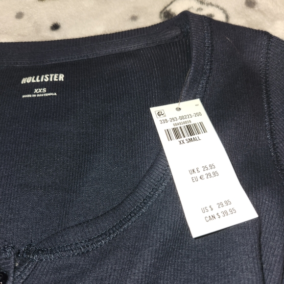 Sold On Depop Hollister Tie Back Babydoll Top BNWT - Picture 4 of 5